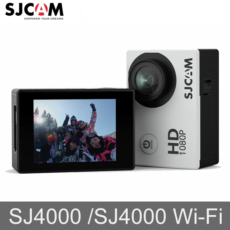 Оригинальный SJCAM SJ4000 WIFI 2 ''экран Спортивная 1080P HD 30 м GO Водонепроницаемая Pro