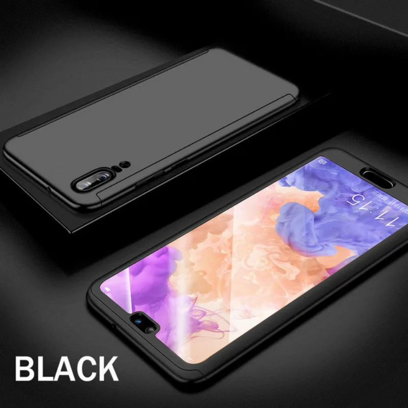 Чехол для Huawei Nova 2 2i 2S 3 3i 3e Honor 8 9 9i 10 Mate 20 Pro Lite P Smart Plus 360 градусов противоударный |