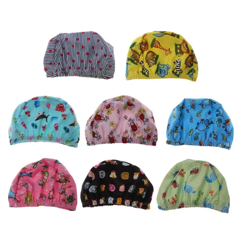Для новорожденных и детей плавательные шапочки для малышей с рисунком героев из