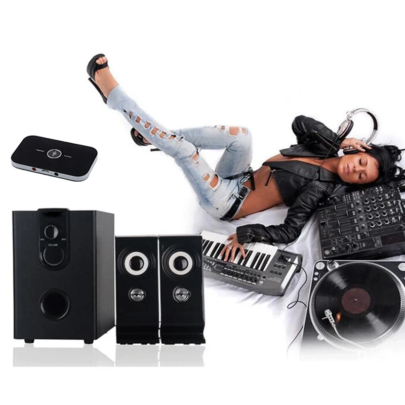 Kebidu 3 5 мм AUX Стерео Hifi 2 в 1 Bluetooth 4 аудио передатчик приемник + USB беспроводной A2DP