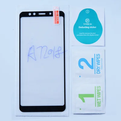 Закаленное стекло для Samsung Galaxy A7 2018 9H Высококачественная Взрывозащищенная