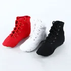 Холщовая обувь с высоким верхом, танцевальная обувь, женская дышащая модель, балетная спортивная обувь, танцевальные тренировочные ботинки, кроссовки