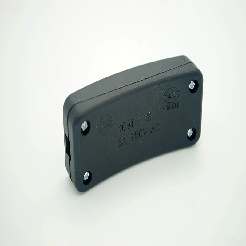 2 шт./лот KCD1-112 black single-grain online switch card - type head board lamp arc curved line button без винтов |