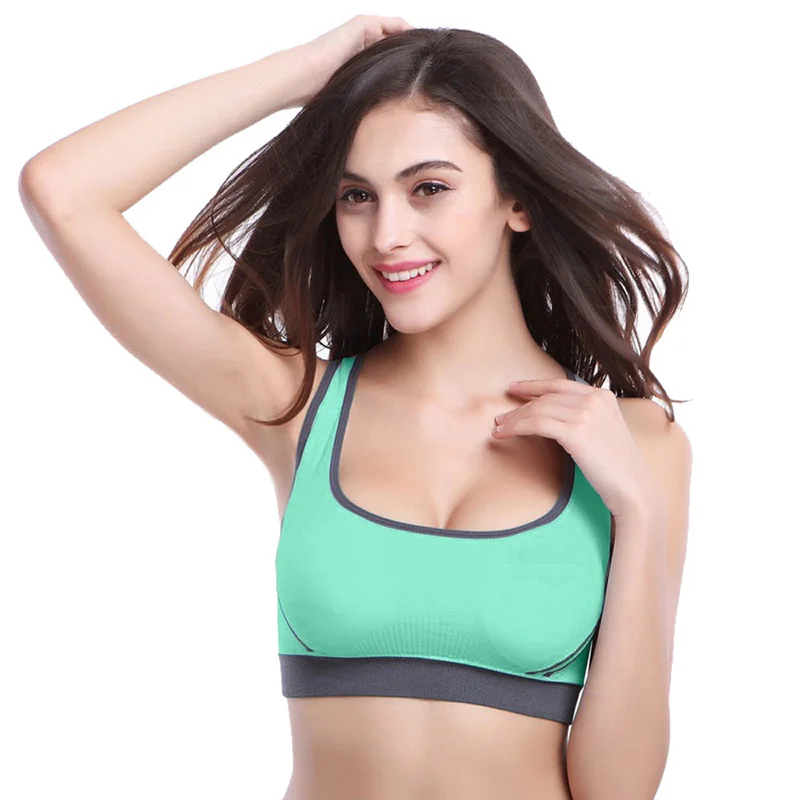 style 12 Vertvie Спорт Йога Комплект Спортивный бюстгальтер нижнее белье Для женщин спортивный бюстгальтер, для бега Спортивная дышащая обувь с длинным рукавом из кружева с Фитнес бюстгальтер для бега женская обувь - Цвет: style 12