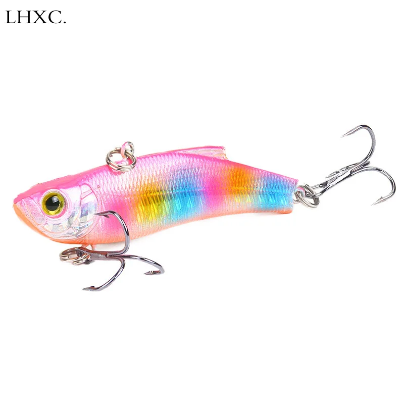 7 видов цветов Рыболовная Приманка VIB Лазерная твердая искусственная приманка 3D