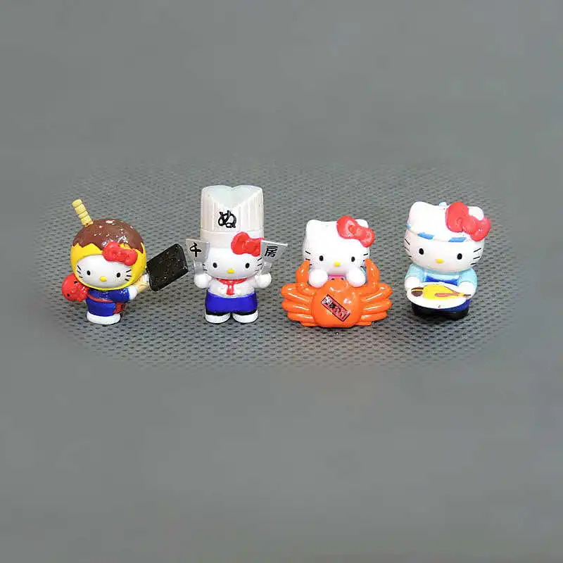 150 шт./лот 1,5-2,5 см hello kitty Фигурки ПВХ кукла Рождественская игрушка домашний декор коллекционная игрушка S4273