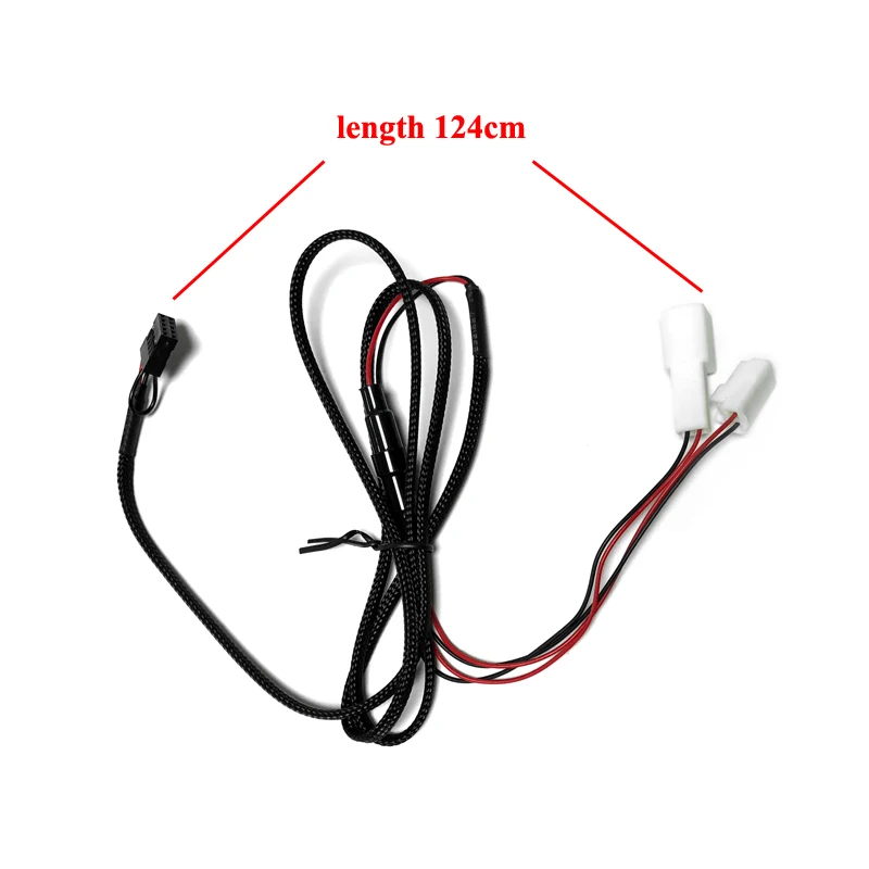 Автомобильный синий светодиодный адаптер с двумя портами usb для быстрой зарядки телефона Toyota Camry Yaris Highlander Corolla Vios eiz Prado RAV4
