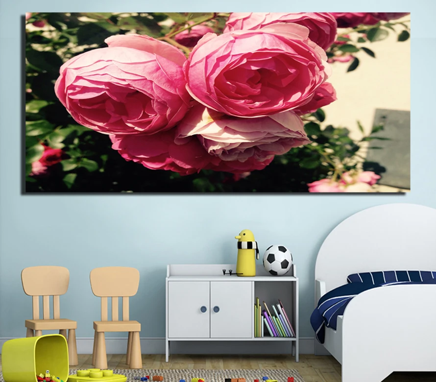 

Roses paint Nordic posters and print living room decorative murals FA604