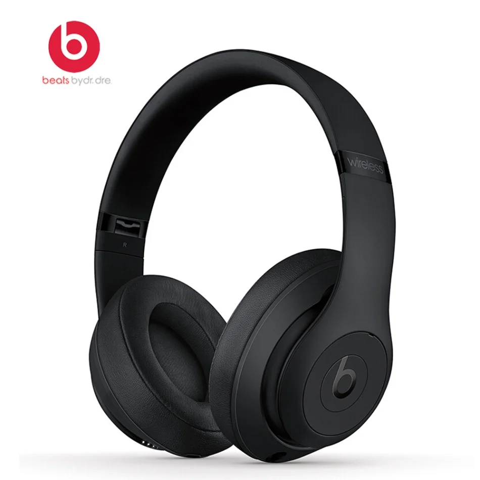 Черный Beats Studio O3 беспроводные Накладные наушники Bluetooth Музыкальные Наушники чистый ANC шумоподавление наушники с микрофоном - Цвет: Черный