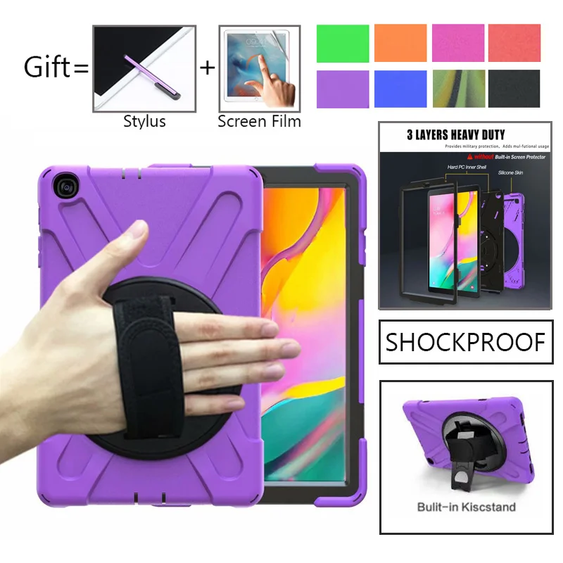 Чехол для Samsung Tab A 10 1 дюймов 2019 SM T515 T510 чехол планшета противоударный жесткий
