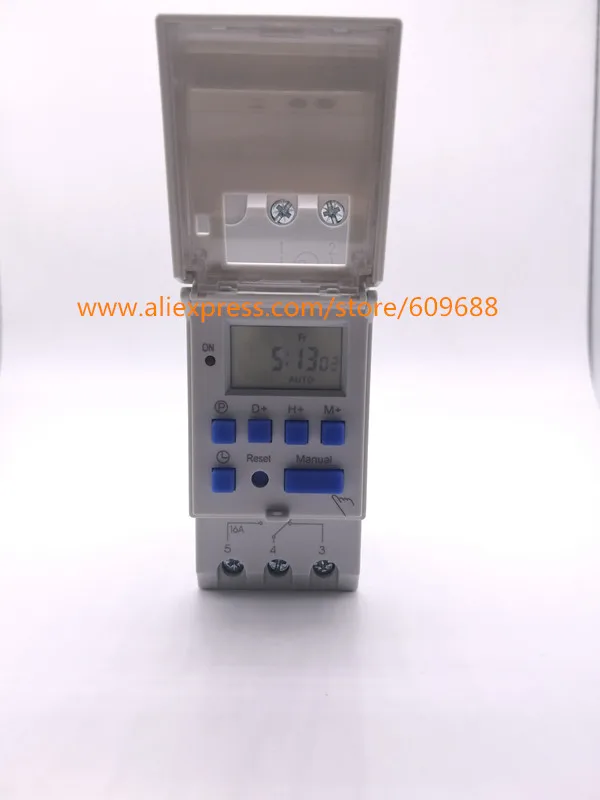 Таймер THC15A цифровой программируемый электронный таймер на неделю|switch timer|timer tvswitch