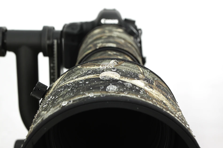 Нейлоновый водонепроницаемый камуфляжный чехол ROLANPRO для объектива SIGMA 150 600 мм F5