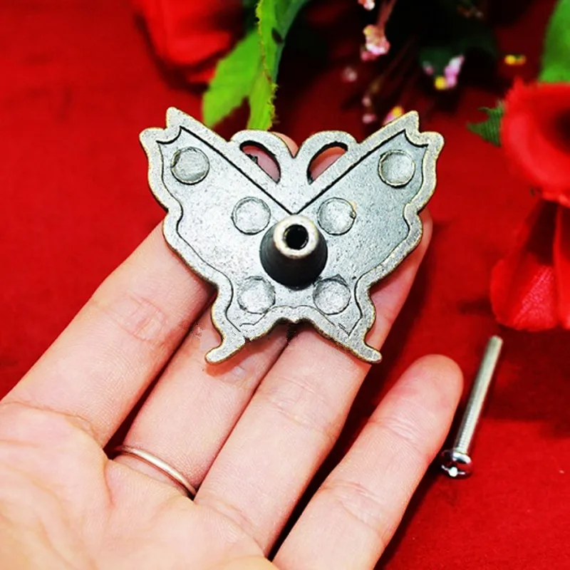 Antique Handle Single Hole Zinc Alloy Screw Butterfly Drawer is The Home Cabinet 52*44mm | Обустройство дома