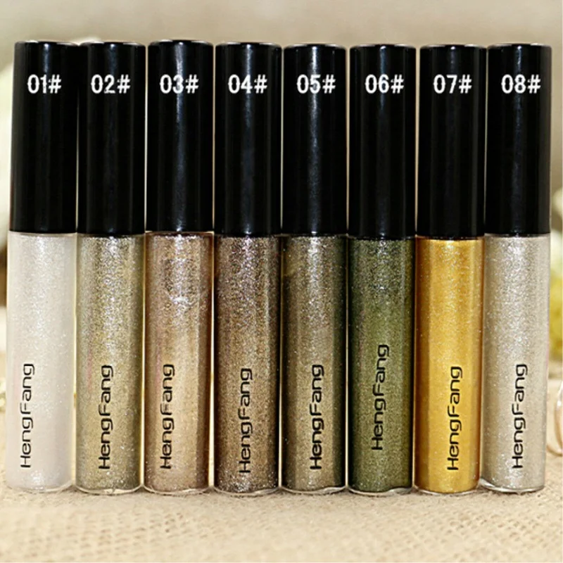 1 шт. Новая модная блестящая подводка для глаз женщин легкая в нанесении