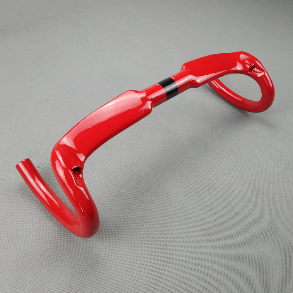 Велосипед из углеродного волокна шоссейный руль велосипеда 31 8 мм глянцевый