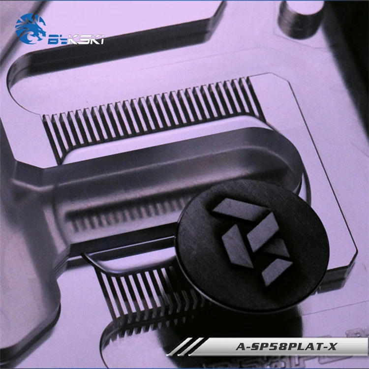 Bykski графическая карта с полным покрытием водяным охлаждением для Sapphire Nitro + Radeon