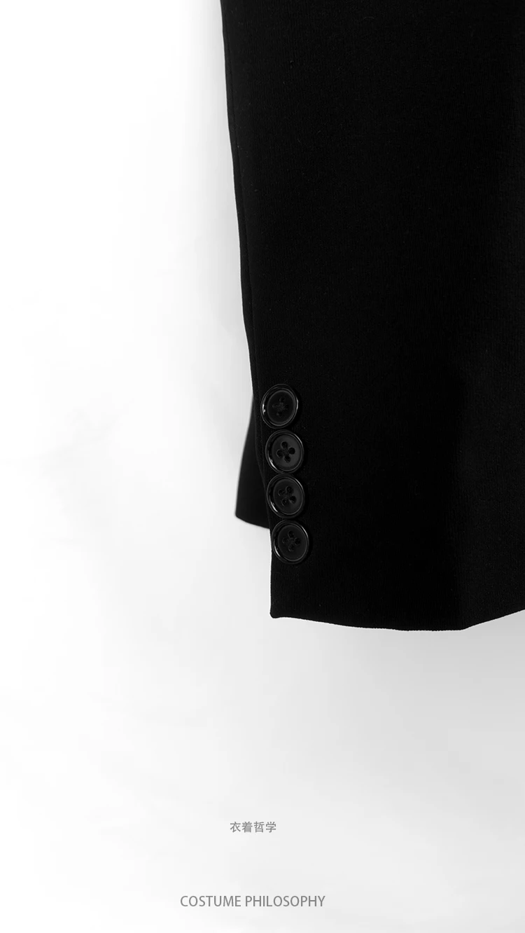 S~ 5XL настраиваемый большой код новая мужская одежда GD волосы стилист ретро сплайсинга несколько молнии костюм пальто костюмы