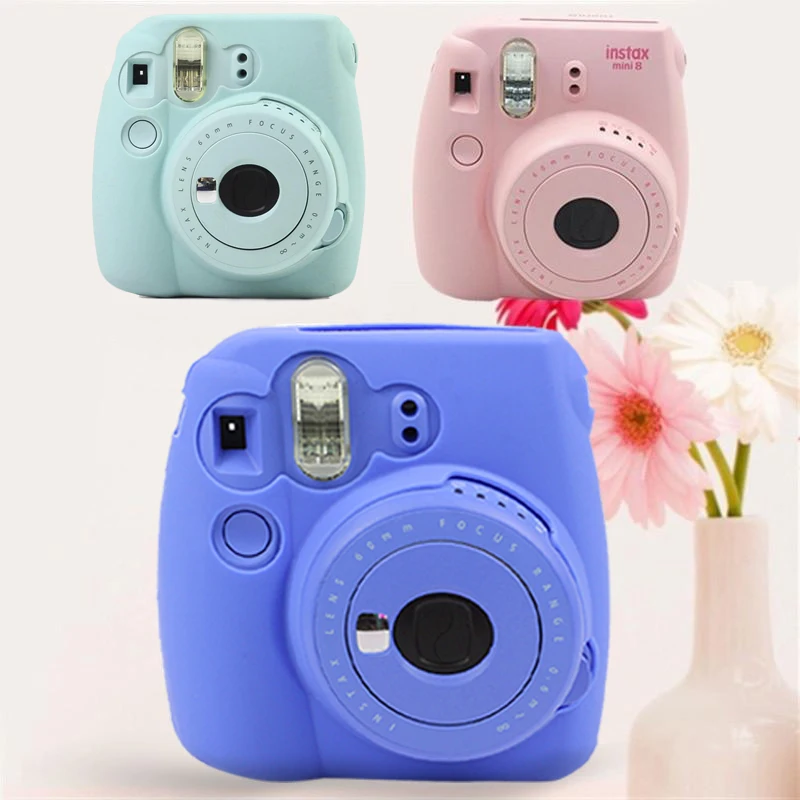 Камера/Видео Сумки защитный чехол для polaroid mini 8 1 шт Повседневный Классический фосфоресцирующий