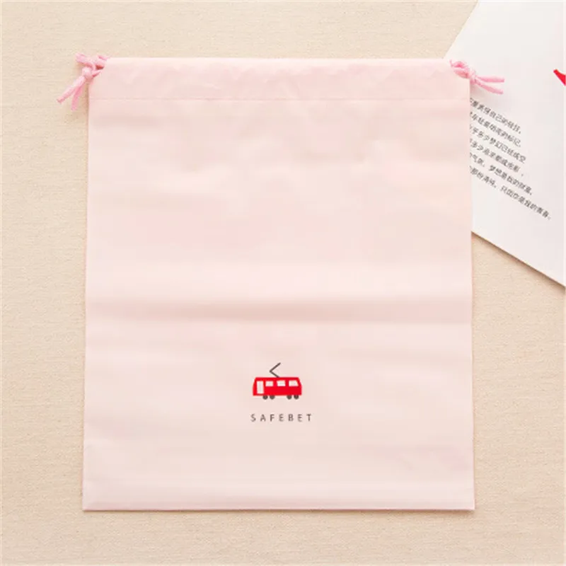 M-Pink White Модные дорожные сумки для хранения, сумка-Органайзер для одежды, упаковка нижнего белья, сумка для хранения для мужчин и женщин, водонепроницаемая сумка - Цвет: M-Pink White