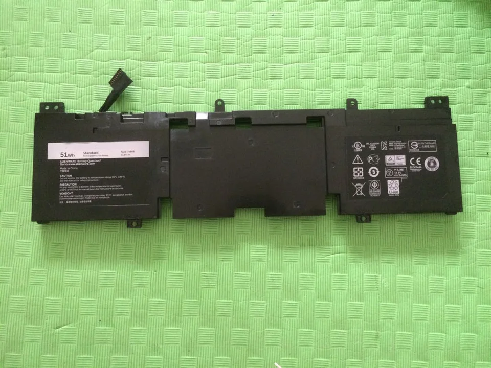 Новый 3V806 Оригинальный аккумулятор для ноутбука DELL Alienware эхо 13 ALW13ED-1508 ALW13ED-2608