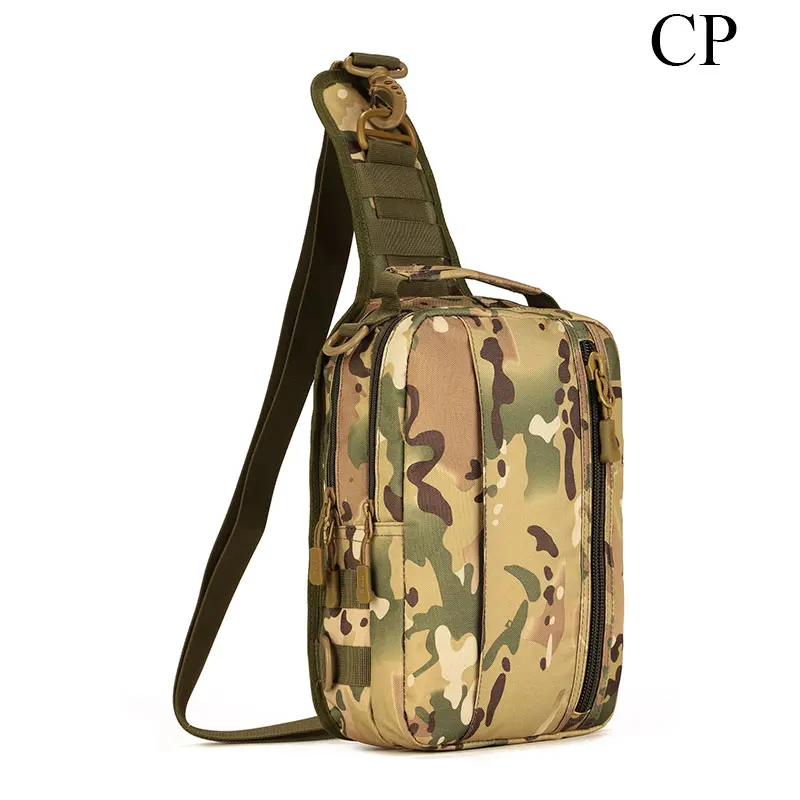 CP SINAIRSOFT Военный Тактический Рюкзак Molle Кроссбоди Нейлон 10 дюймов планшет Рюкзаки Кемпинг Охота Рыбалка Спортивная Сумка - Цвет: CP