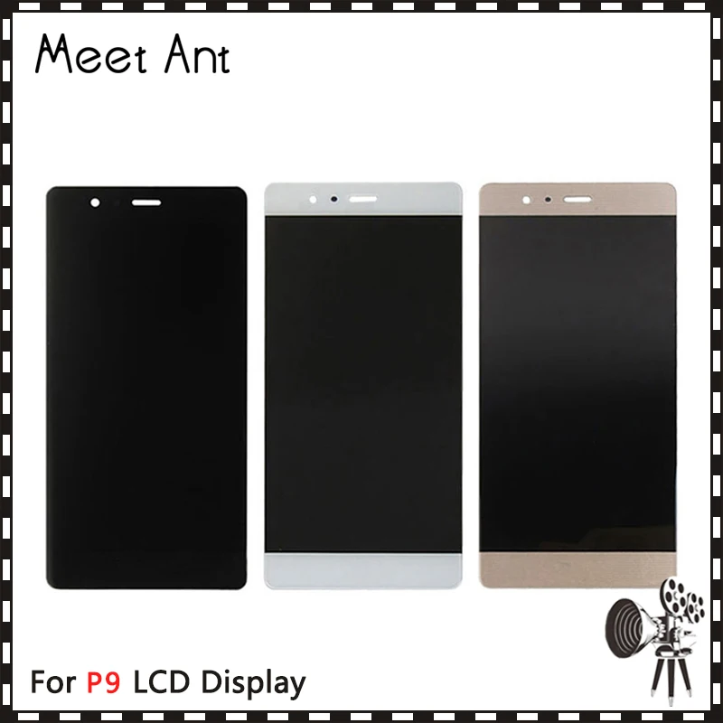 DHL 10 шт./лот высокое качество 5 2 ''для Huawei P9 EVA L09 L19 ЖК дисплей экран с кодирующий