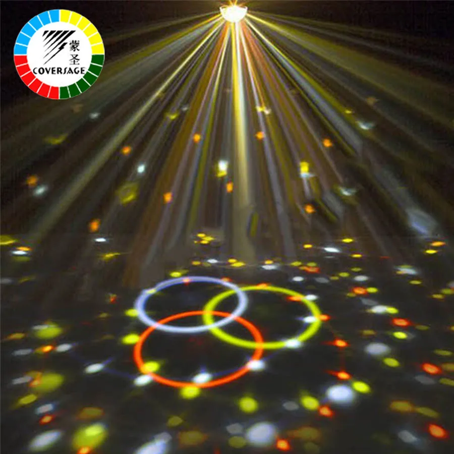 Coversage Led диско вечерние свет этапа клуб USB DJ лазерного Bluetooth музыку Динамик с пульта дистанционного управления Мини RGB лампа проектора