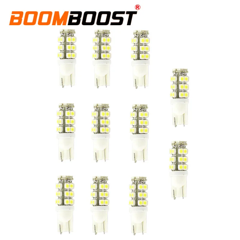 

1 пара 10 Вт DC12V белый 194 168 28SMD 3528 Автомобильный светодиодный наружный светильник на танкетке автомобильный боковой Светильник Ширина лампы Г...