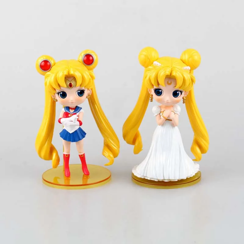 Q Posket принцесса спокойствие Tsukino ПВХ экшн Фигурки игрушки коллекционные модели