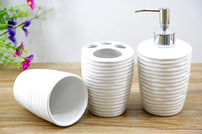 Набор из керамической зубной щетки для ванной|Полки и стеллажи хранения| |