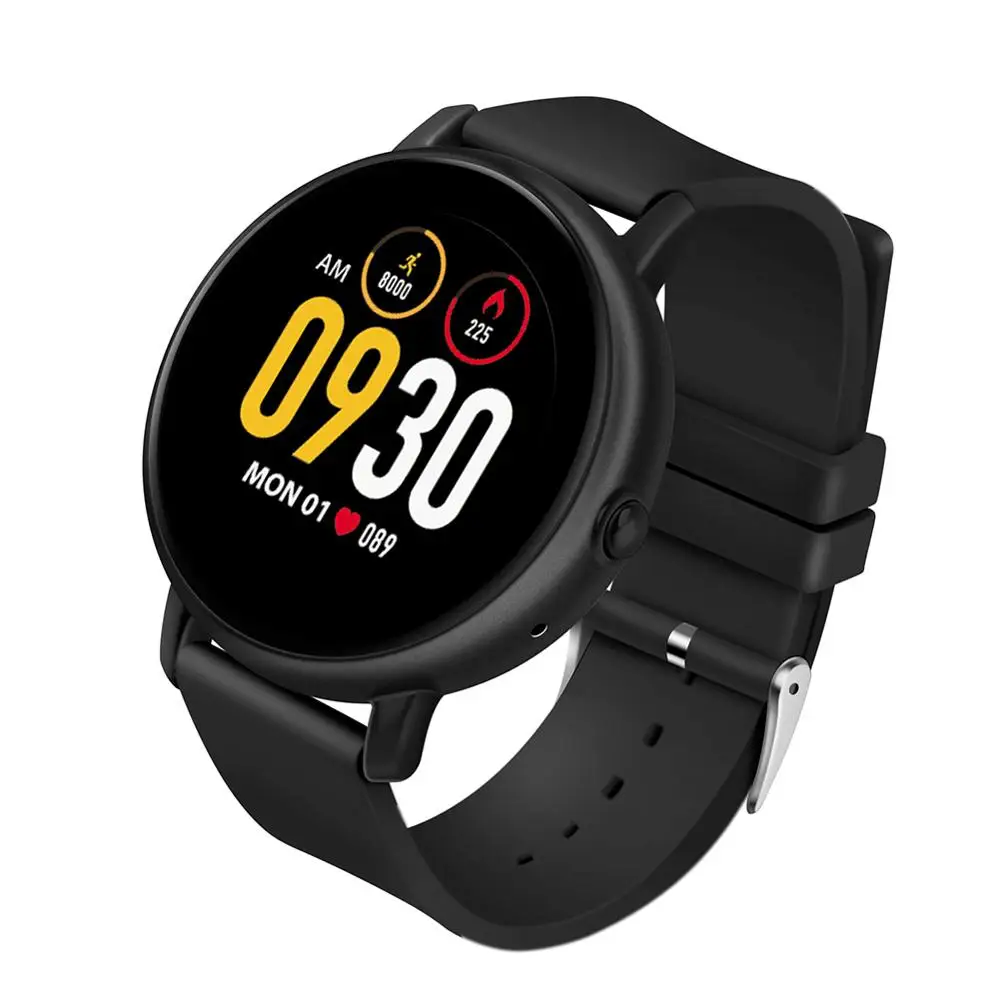 black Смарт-часы с Bluetooth для мужчин, IP67, водонепроницаемые, мониторинг сердечного ритма, напоминание о сообщениях, LEMFO, S3, женские Смарт-часы для Android IOS - Цвет: black