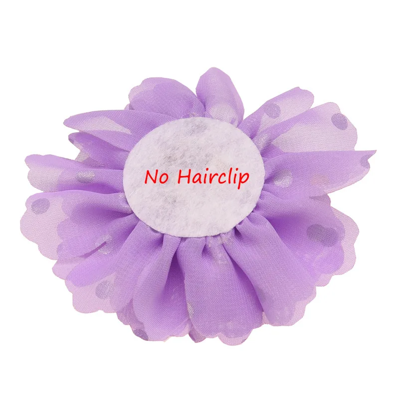 120 шт золотые точки печати шифон дискотеки цветы пышные Цветы Аксессуары без