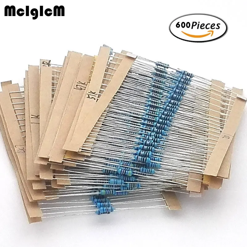 MCIGICM 200 шт. SMD exclusion 0603 8P4R 2*4P сетевая резисторная матрица 0 Ом~ 910 Ом, 1K Ом~ 910K Ом