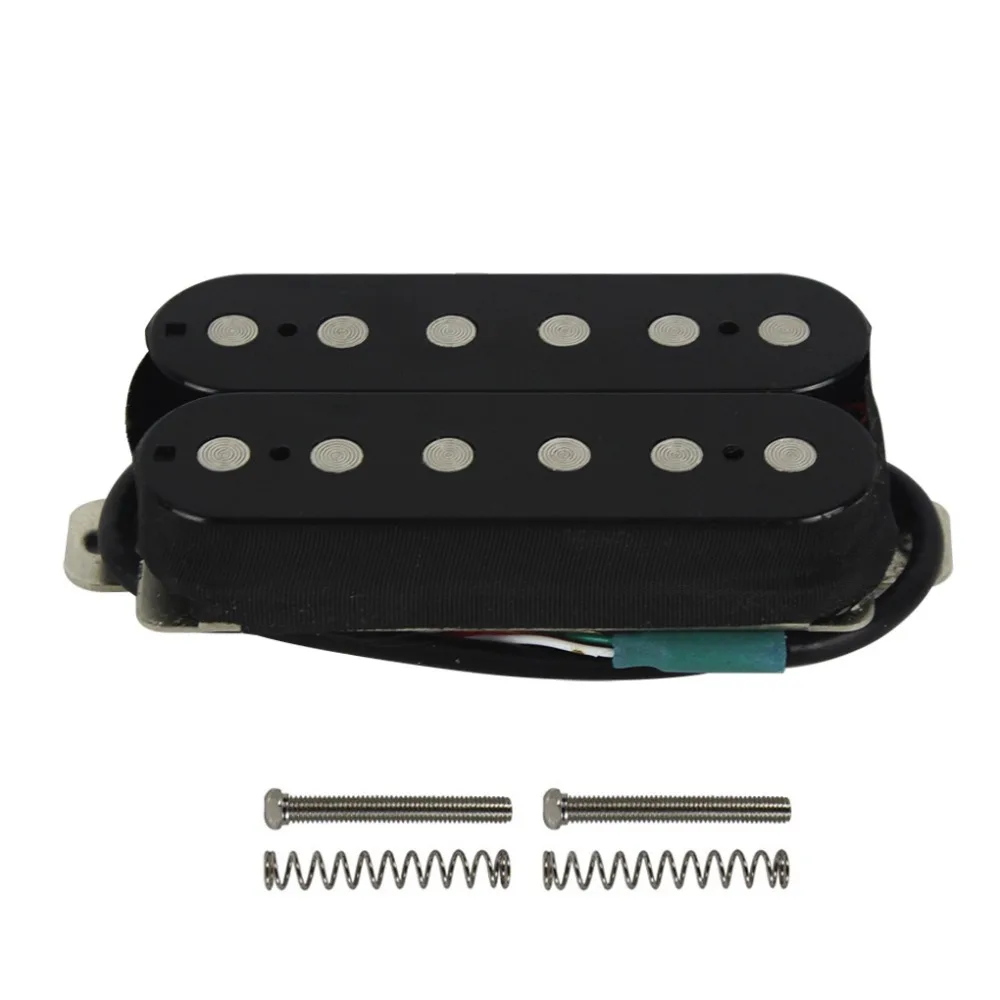 FLEOR Alnico 5 Электрогитара хамбакер Пикап Двойная Катушка Высокая Выходная мостовая