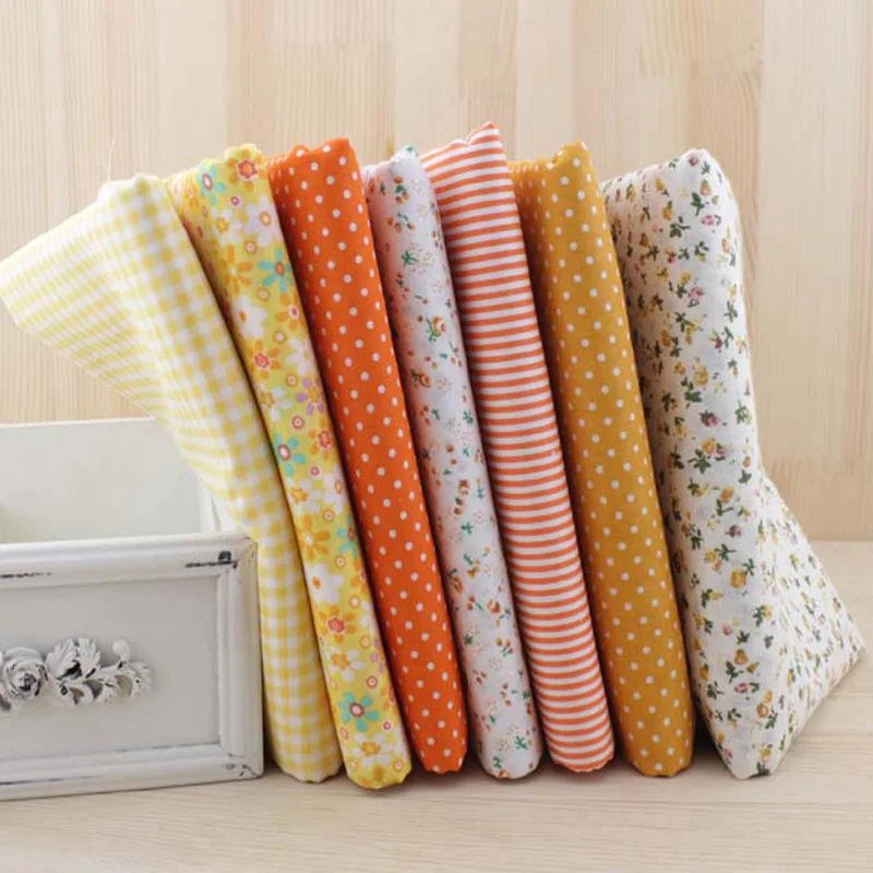 2017 7 шт. розовые очаровательные одеяла хлопковая ткань сезон жира тканевая пачка