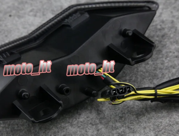 

Motorcycle Integrated LED Taillight Turn Signals For Kawasaki 2011 2012 Z1000 Ninja 1000R Smoke
