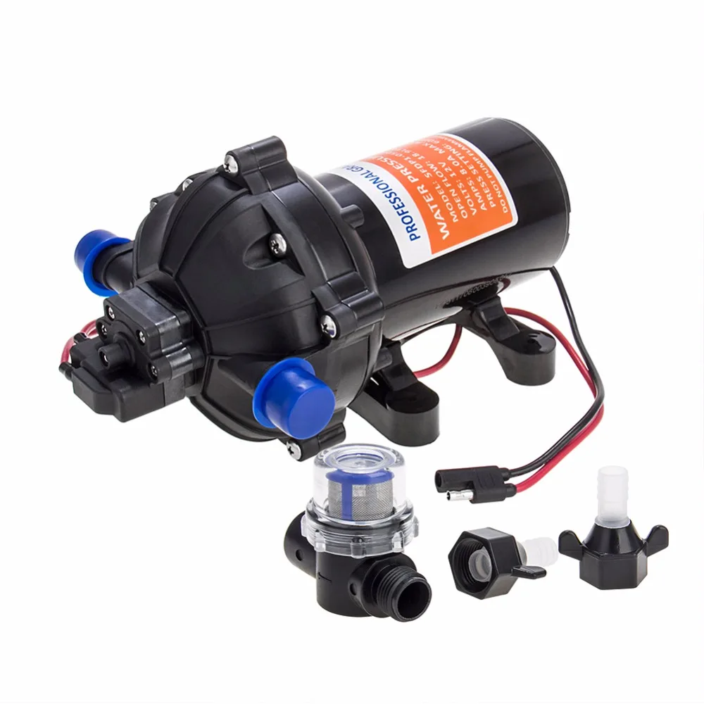 

CARBOLE морской насос давления воды 12 V DC 60 PSI 5,0 GPM лодка SFDP1-050-060-51