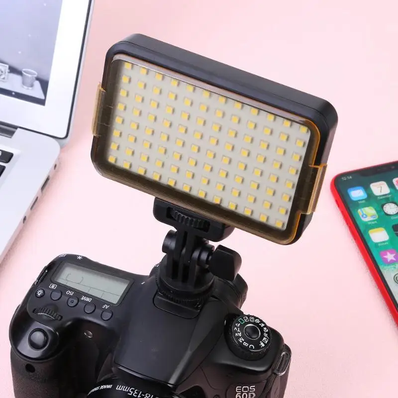 ALLOYSEED освещение для фотосъемки 96 LED панель видео свет фото заполняющая вспышка