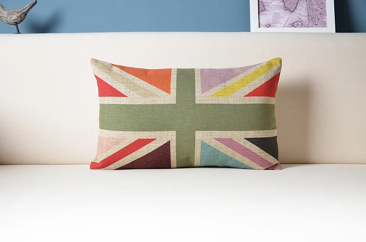Подушка с изображением Лондона чехол креативный мультяшный красочный union jack