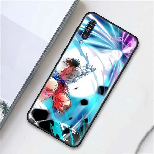 006 Мягкий чехол для телефона Goku Dragon Ball Z Super Saiya s для samsung Galaxy A10 A20 A30 A40 A50 A70 A6 A7 A8 Plus A9 M30 M20 черный чехол C - Цвет: 006