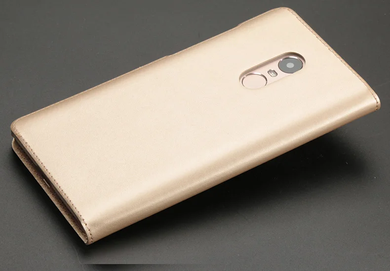 Чехол для Xiaomi Redmi note 4 кожаный чехол книжка Note pro с функцией пробуждения телефона