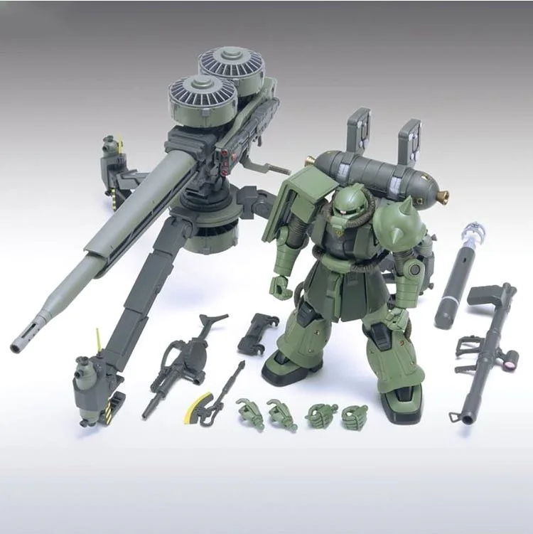 Gundam BANDAI THUNDERBOLT модель HG 1/144 HGUC ZAKU II большой оружейный комплект Броня Unchained