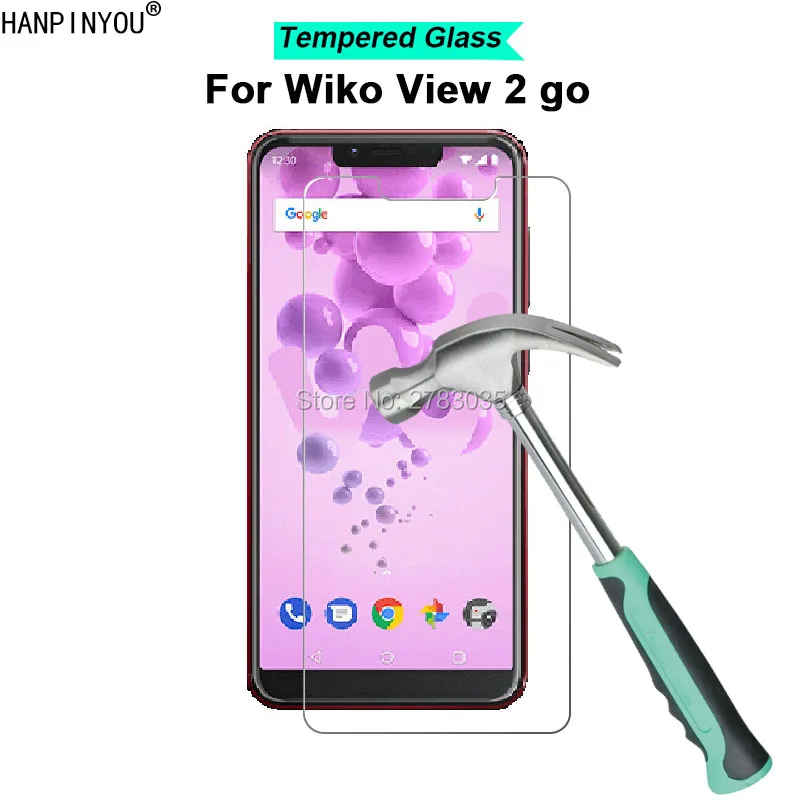 Для Wiko View 2 Go 5 93 &quotновая твердость 9H 2.5D ультра тонкая закаленная Защитная