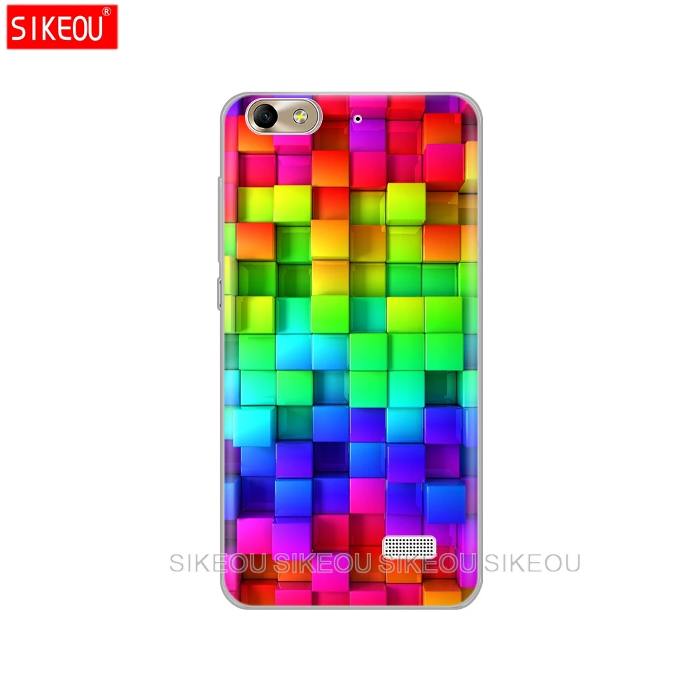 51914 Силиконовый чехол для huawei honor 4C, чехол для телефона honor 4 c caque funda, сумка для мобильного телефона, мягкий ТПУ, полностью 360, защитные чехлы - Цвет: 51914
