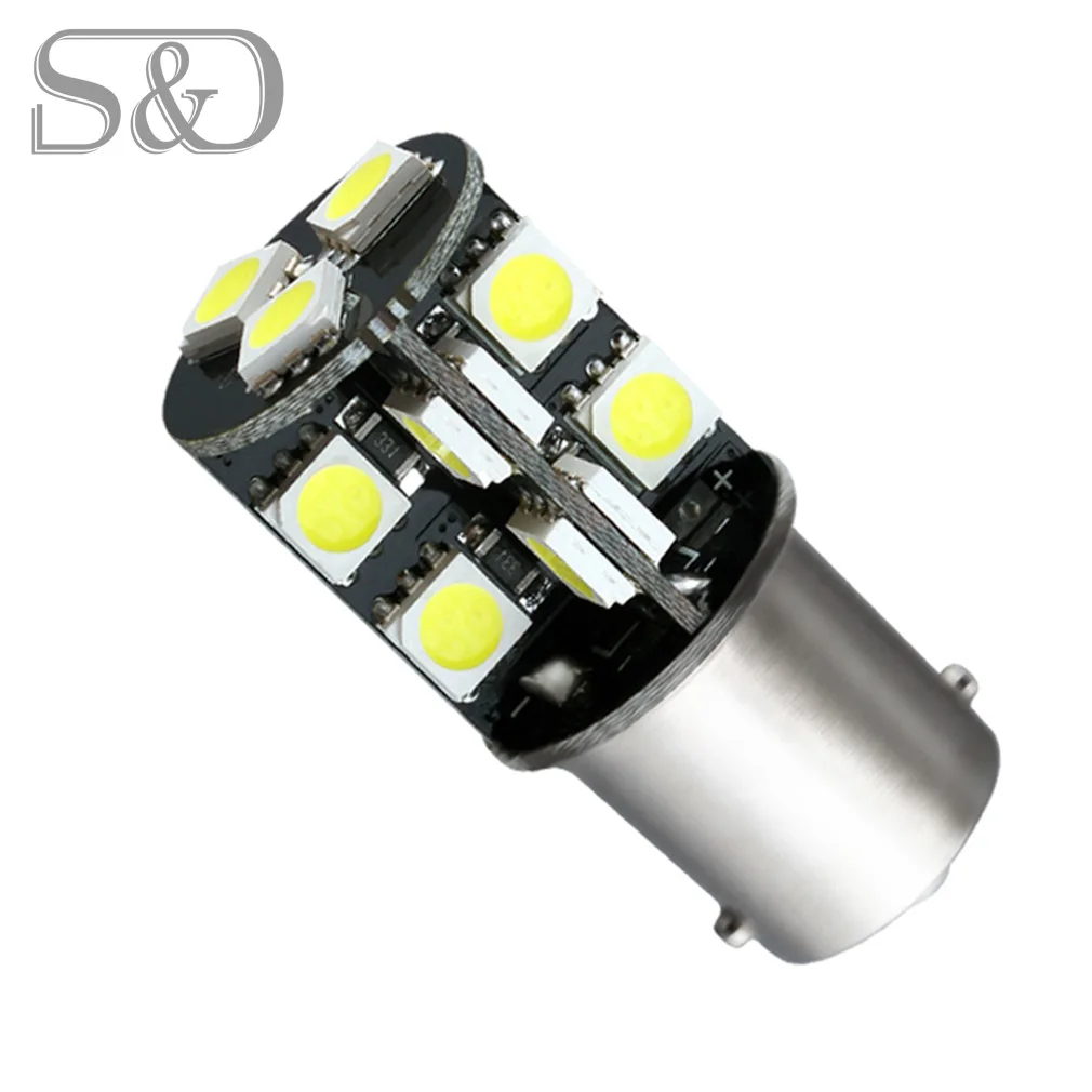 1156 BA15S 19 SMD CANBUS OBC безошибочная автомобильная светодиодная лампа p21w R5W