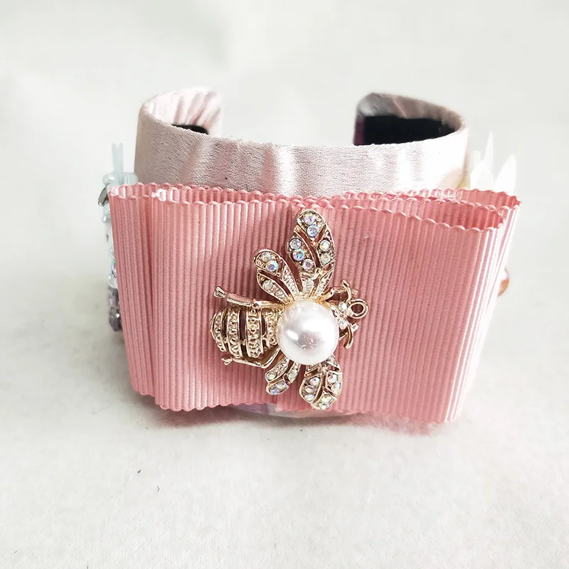 New Fashion Open bee Bracelet Bangles for Women Boho Big Leaf Cuff Wedding Halloween Gift | Украшения и аксессуары