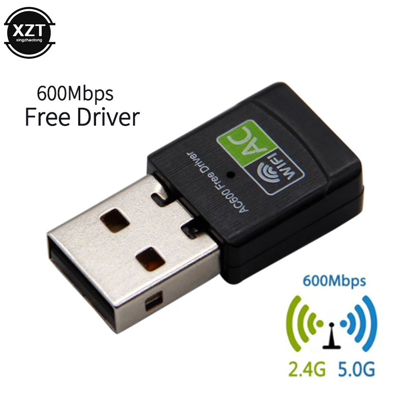 Бесплатный драйвер USB Wifi адаптер Lan 150 600 Мбит/с Антенна AC Wi fi приемник PC Wi-fi ключ USB Ethernet 802.11n/g/b сетевая карта