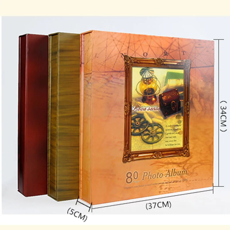 Высококачественный супер наклейка фотоальбом 12 дюймов домашний самоклеящийся