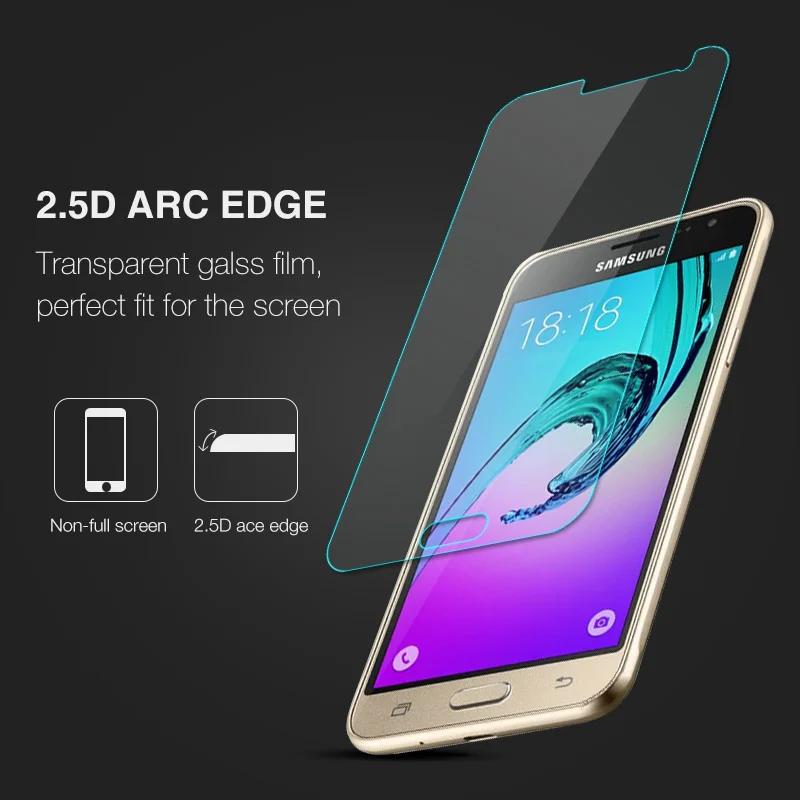 Закаленное стекло для Samsung Galaxy J3 2016 Защитная пленка экрана J320FN J320F J320G J320M J320A J320V J320P