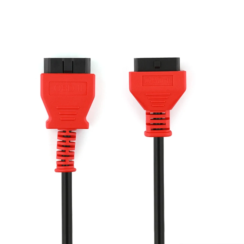 Ancel Оригинальный OBD2 Удлинительный кабель 30 см 16Pin для OBDII EOBD JOBD Расширенный разъем